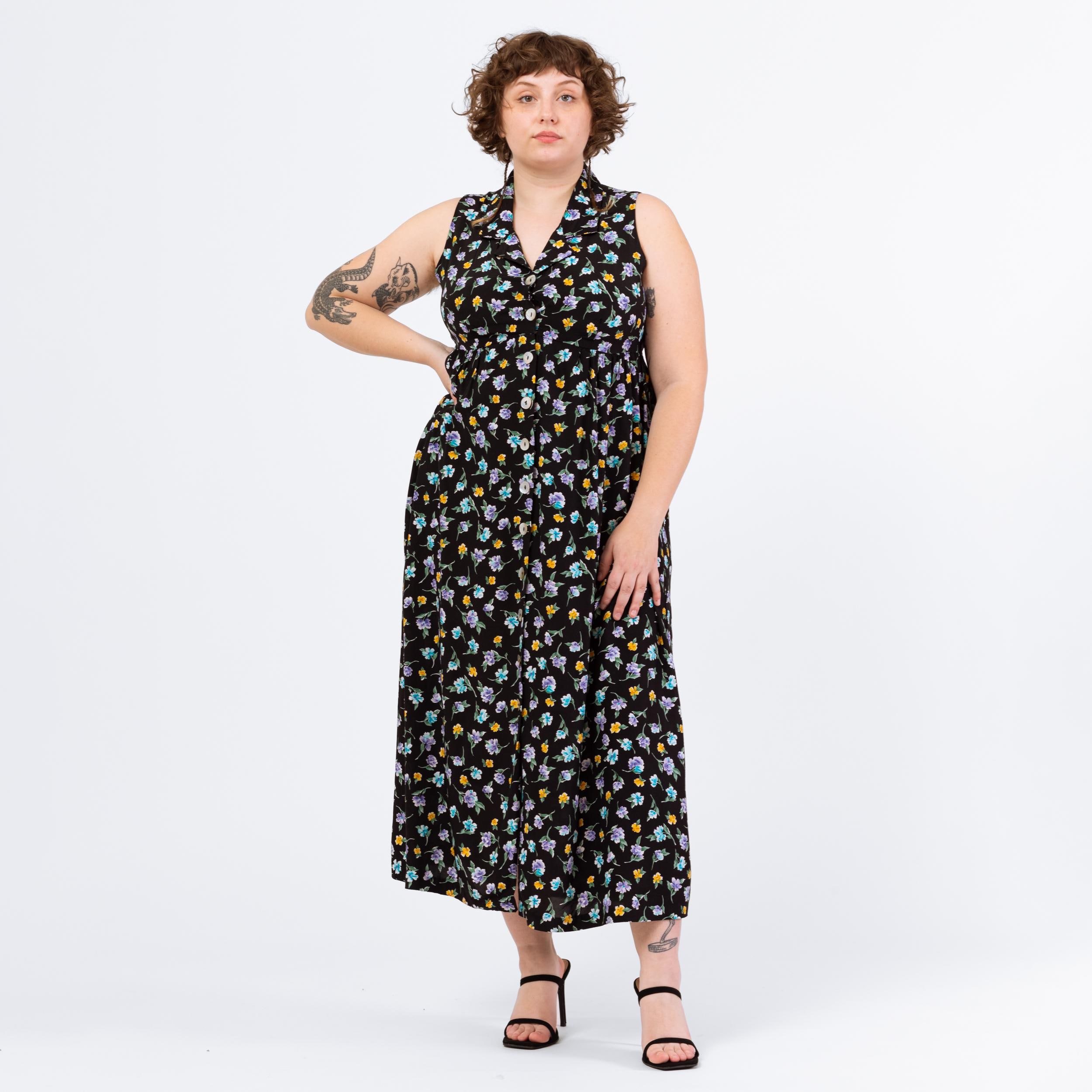 90s Tie Back Dress - Etsy 90s Tie Back Dress - Etsy