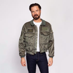 80s USMC 1st Recon Battalion Bomber Jacket Men's Medium | Vintage