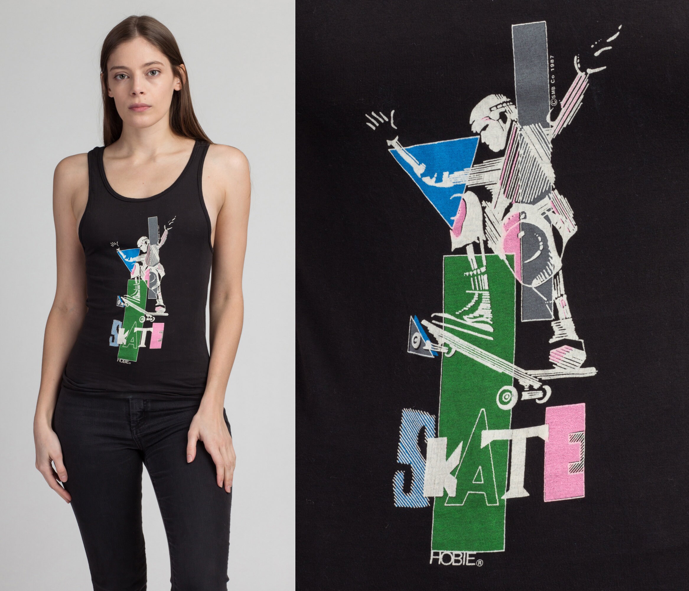 80s Skate Tank Top - Etsy Ireland