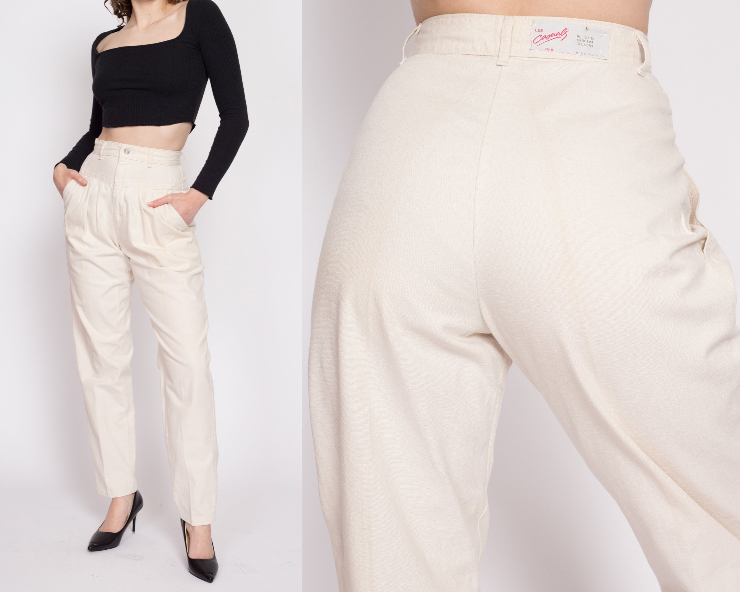 Yoke Waist Pants - Etsy