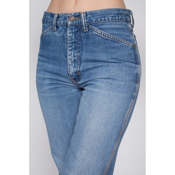 XS-Sm 70s Gap Mid Rise Jeans Petite | Vintage Med… - image 7