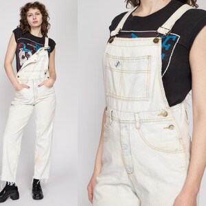 Guess black and white hotsell overalls