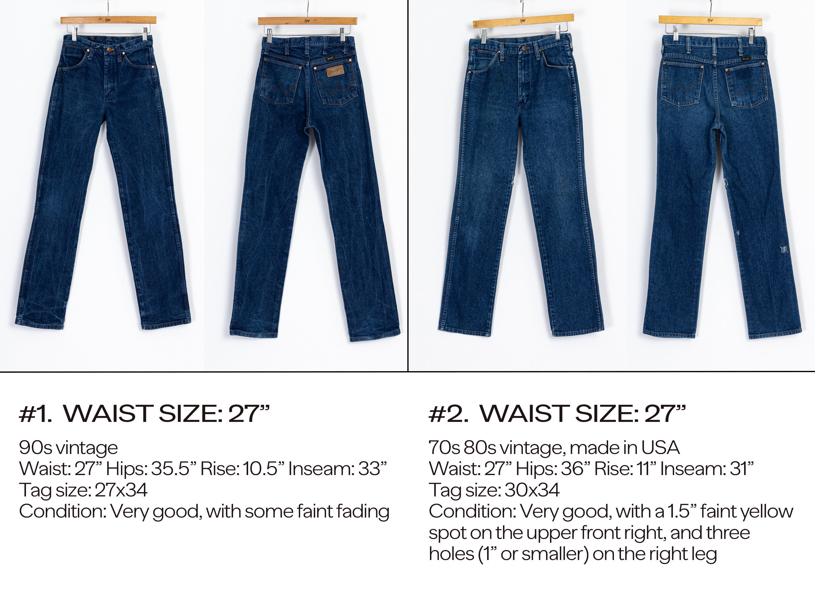 Vintage Wrangler Jeans All Sizes Unisex 