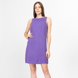 light purple shift dress Long-Sleeve Sadie Shift Dress in Lilac | Color - Lilac Breeze / 10
