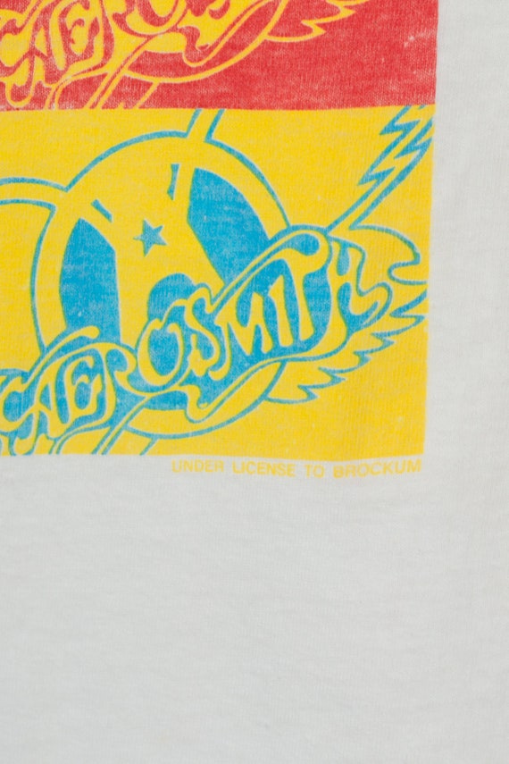 Vintage 1989 Aerosmith Pump Tour T Shirt Men's 2X… - image 8