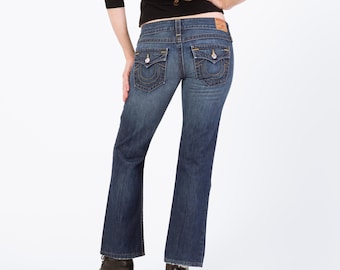 激レア美品　TRUE RELIGION Y2K USA Archive 36 Vintage Y2K True Religion Becky Low Rise Bootcut Jeans - Medium