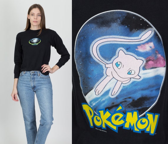 90s Pokemon: The First Movie Cropped Long Sleeve … - image 1