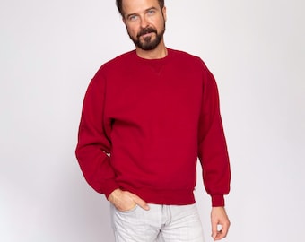 Vintage 60 70's Russell Athletic DISTRESSED Black Single V Stitch