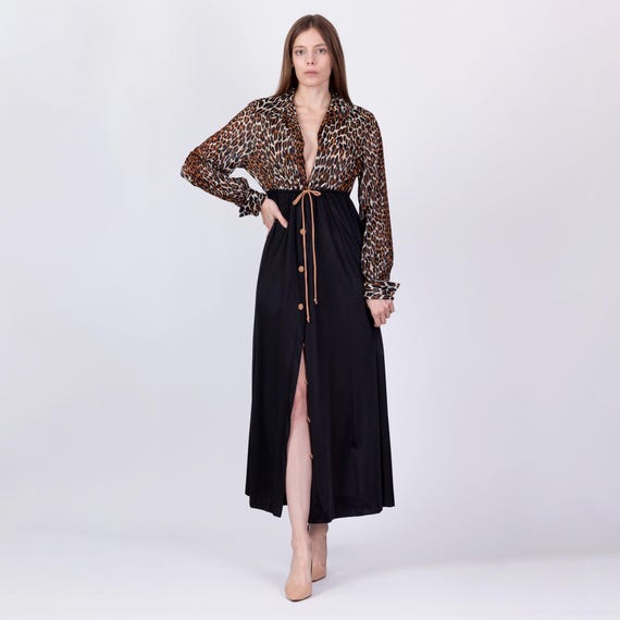 Long sleeve house dress deals