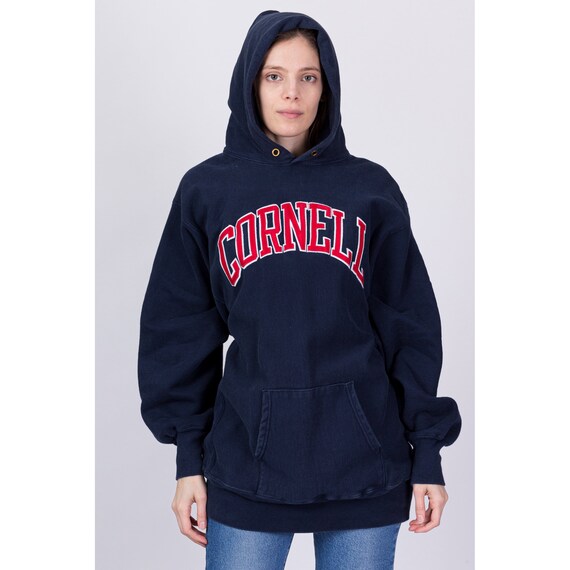 90s Cornell University Champion Reverse Weave Hoo… - image 6