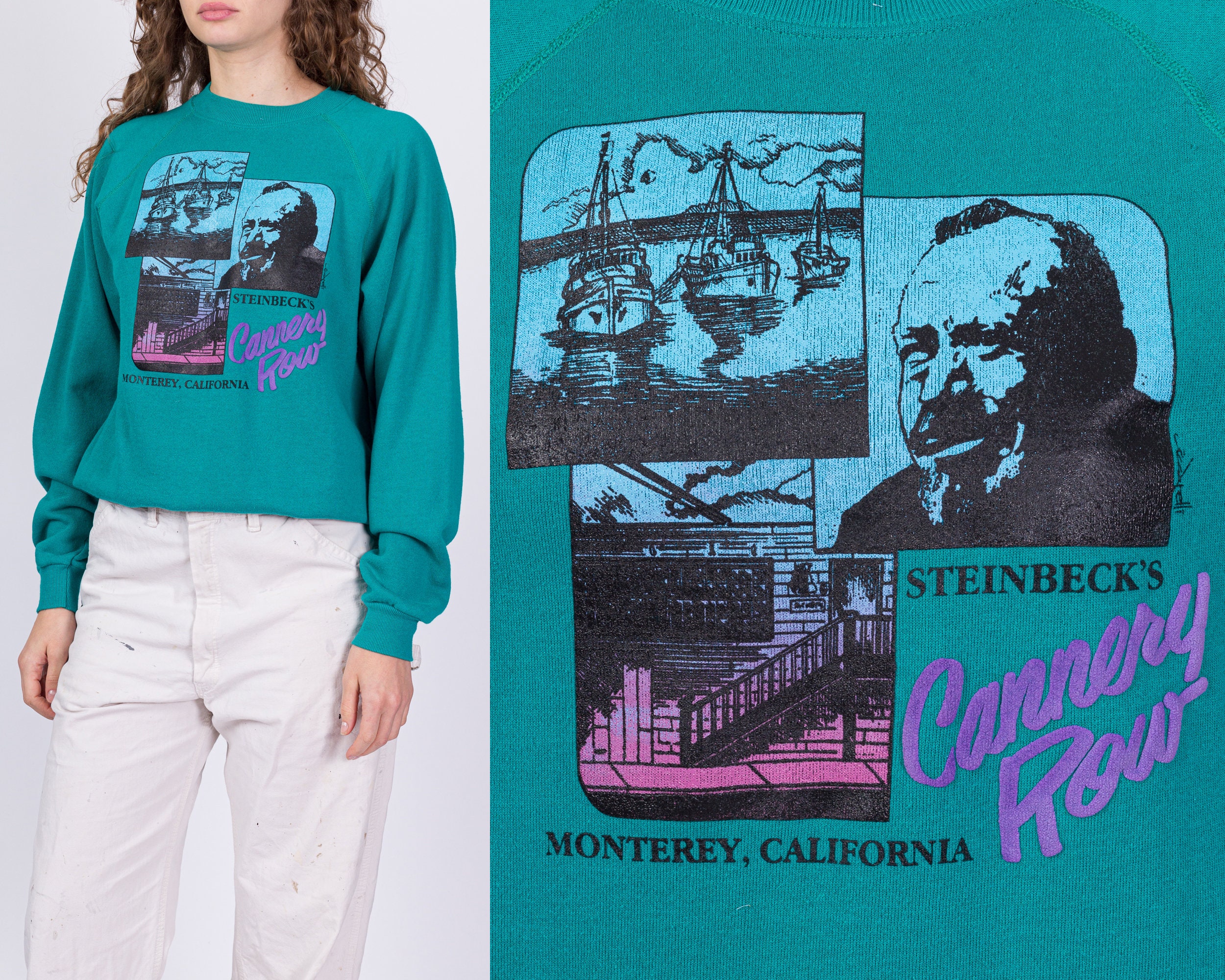 80s Vancouver Canada Tourist Sweatshirt - Men's Small Short, Women's M –  Flying Apple Vintage