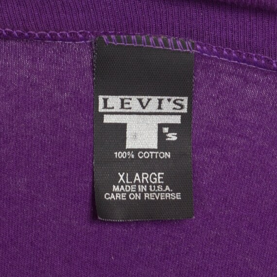 90s Levi's "Button Your Fly" Long Sleeve T Shirt … - image 7