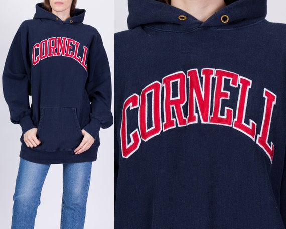 90s Cornell University Champion Reverse Weave Hoo… - image 1