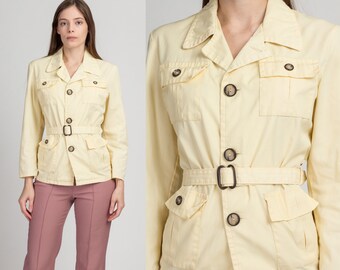 Yellow Safari Jacket - Etsy
