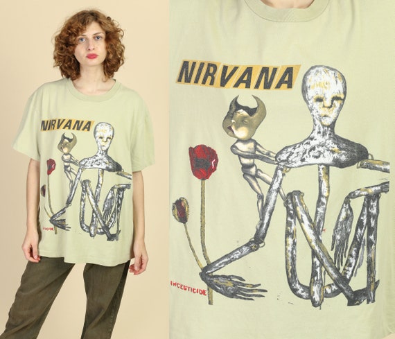 Vintage 1994 Nirvana Insecticide T Shirt - Extra Large | 90s Kurt