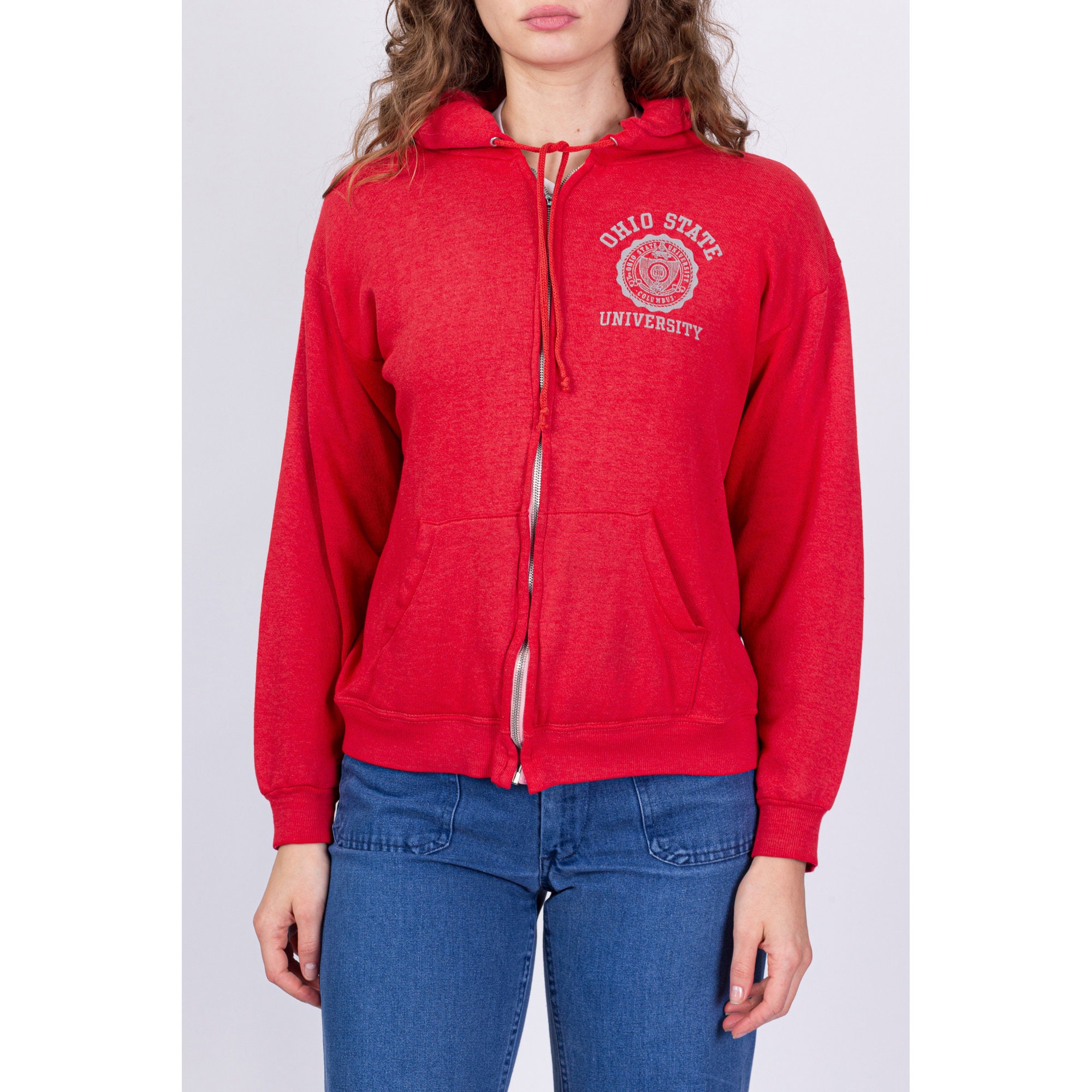 Men's ohio state zip up hoodie cheap