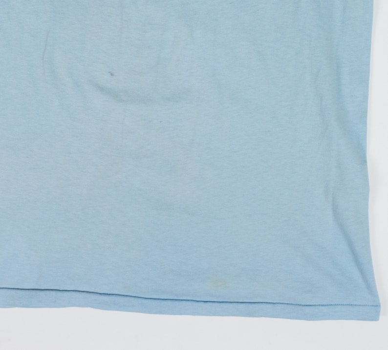 80s Colorado Alpine Graphic T Shirt Men's Small, Women's Medium Vintage Faded Blue Tourist Tee image 5