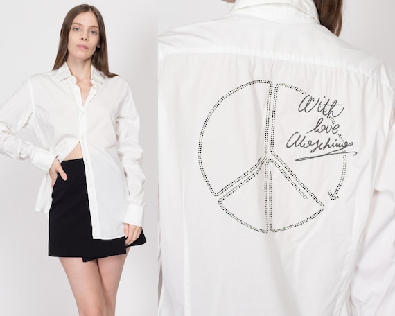 MARK & LONA LOVE PEACE ジップシャツ XXL MARK & LONA LOVE PEACE ジップシャツ XXL MARK & LONA LOVE