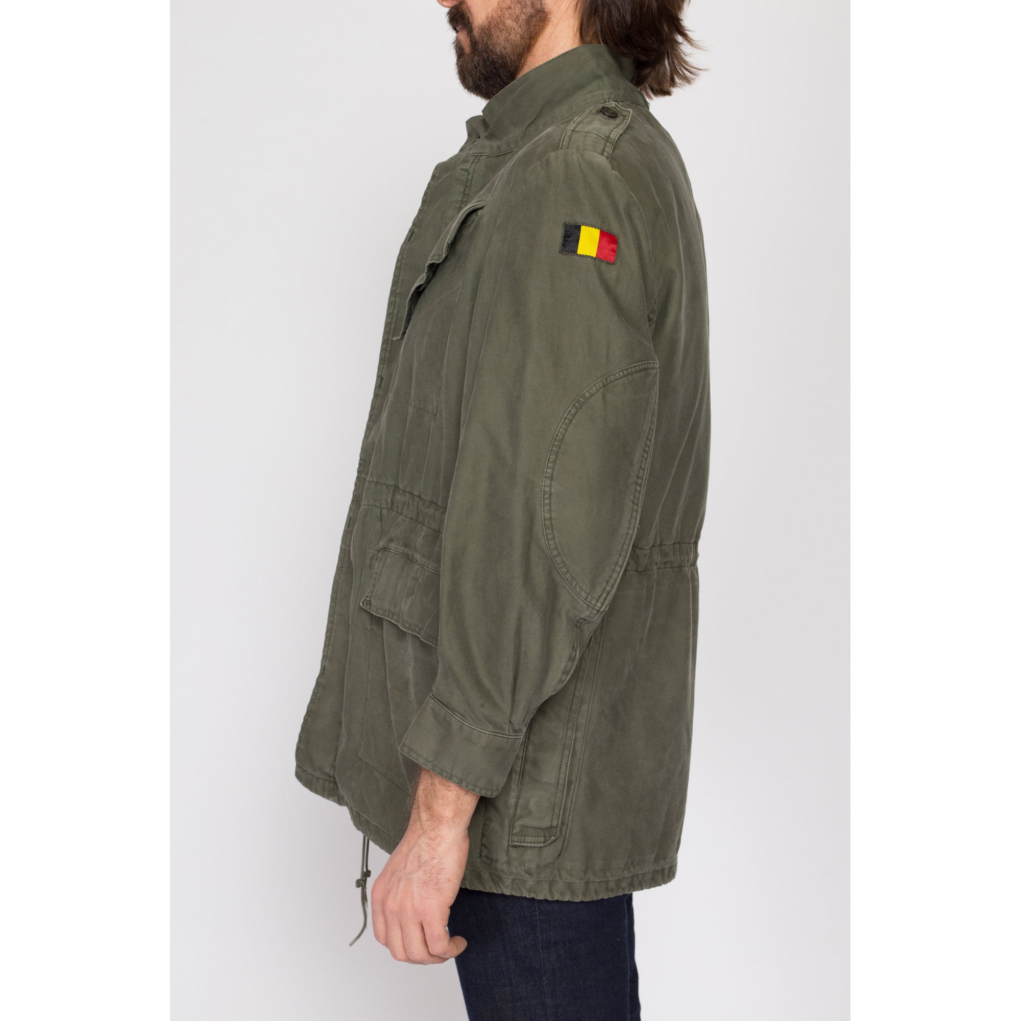ジャケット・アウター 80s Belgian military twill jacket 80s Belgian military twill jacket