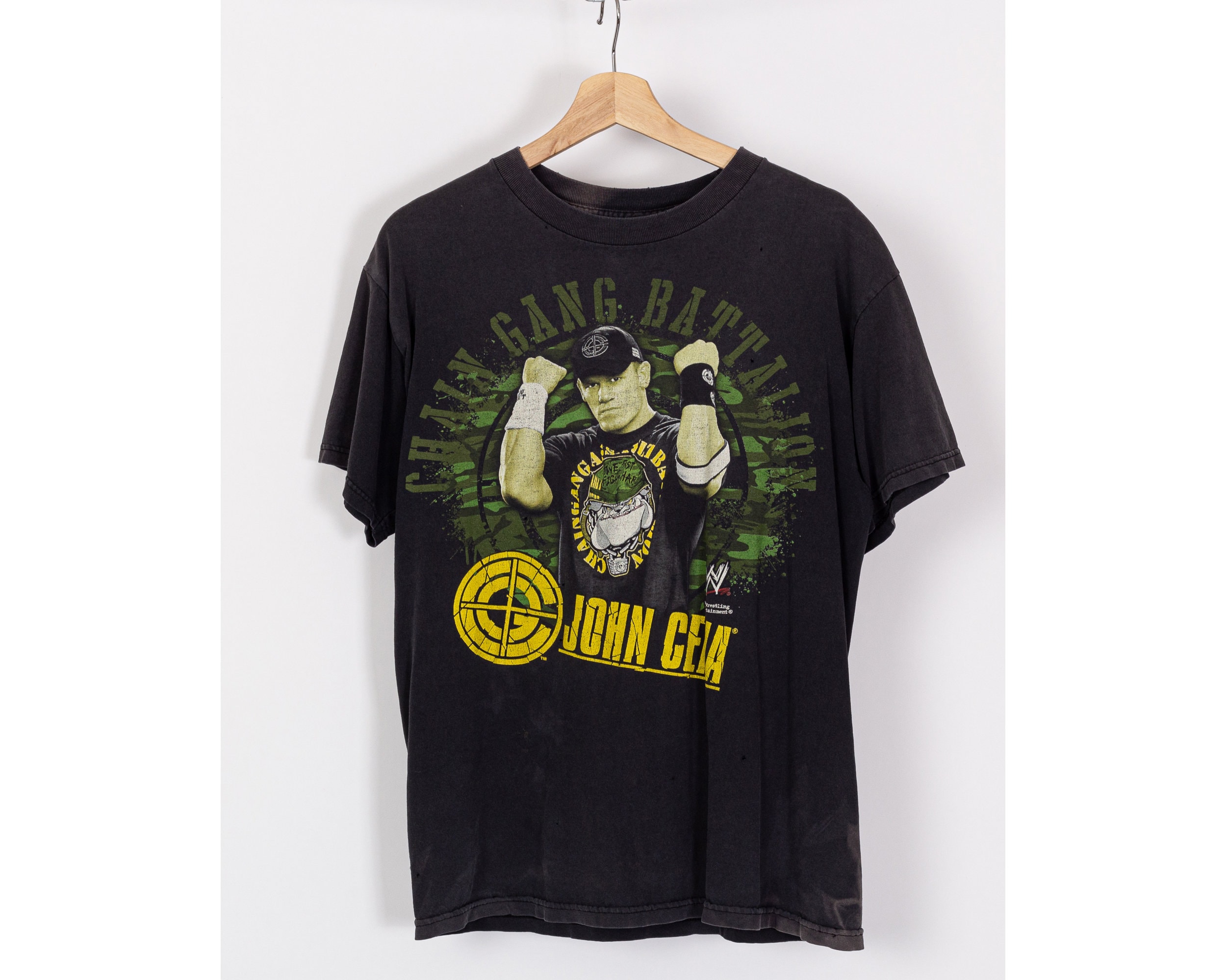 krans Punktlighed let at blive såret Medium Vintage John Cena WWE Chain Gang Battalion T Shirt - Etsy