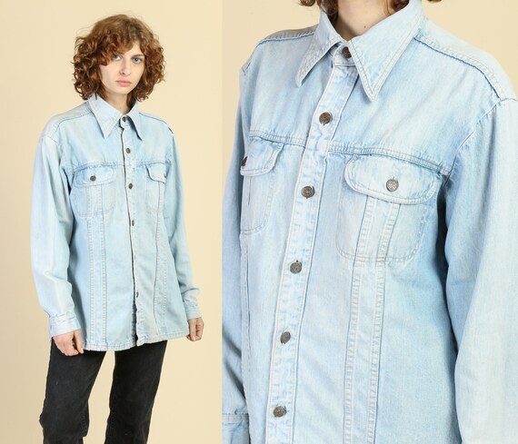 lightweight jean shirt