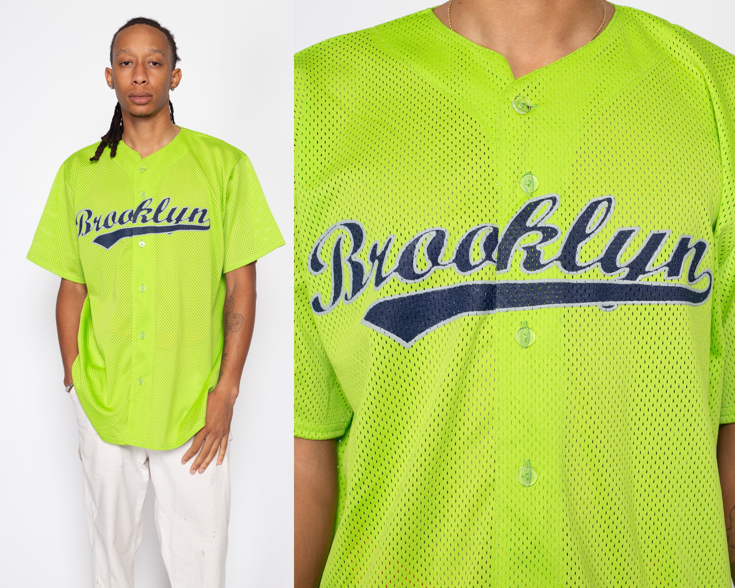 Vintage Dodgers Baseball Shirt Jersey Youth Tee Top USA 