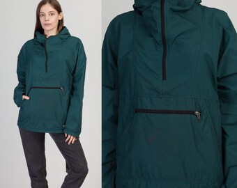 ll bean pullover rain jacket
