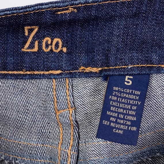 XS Y2K Dark Wash Low Rise Bootcut Jeans | Vintage… - image 7