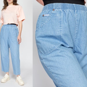 Chic Elastic Jeans Etsy