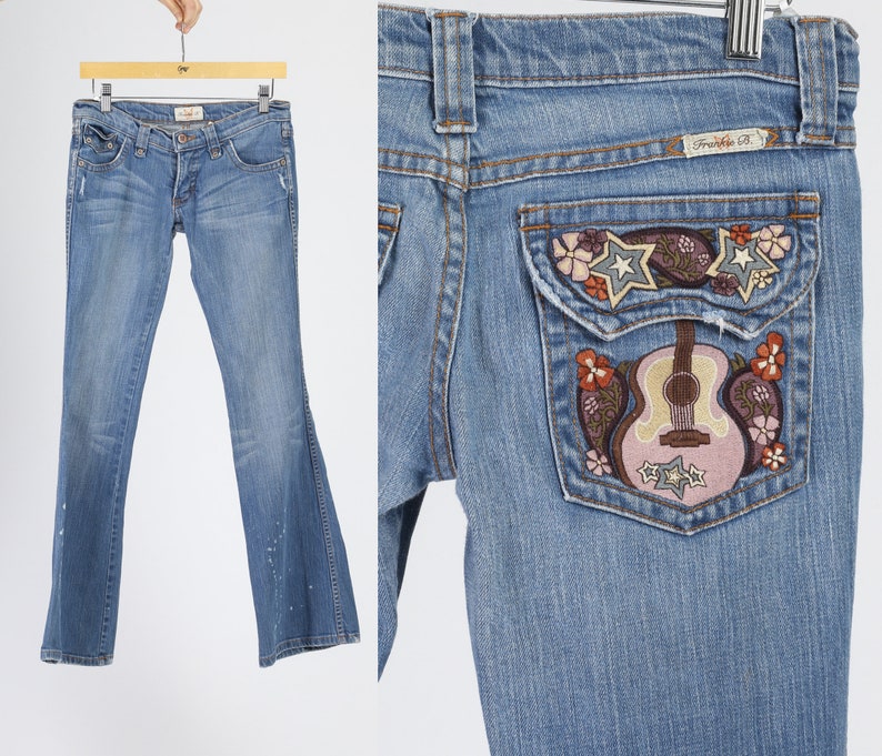 low waisted baggy jeans y2k