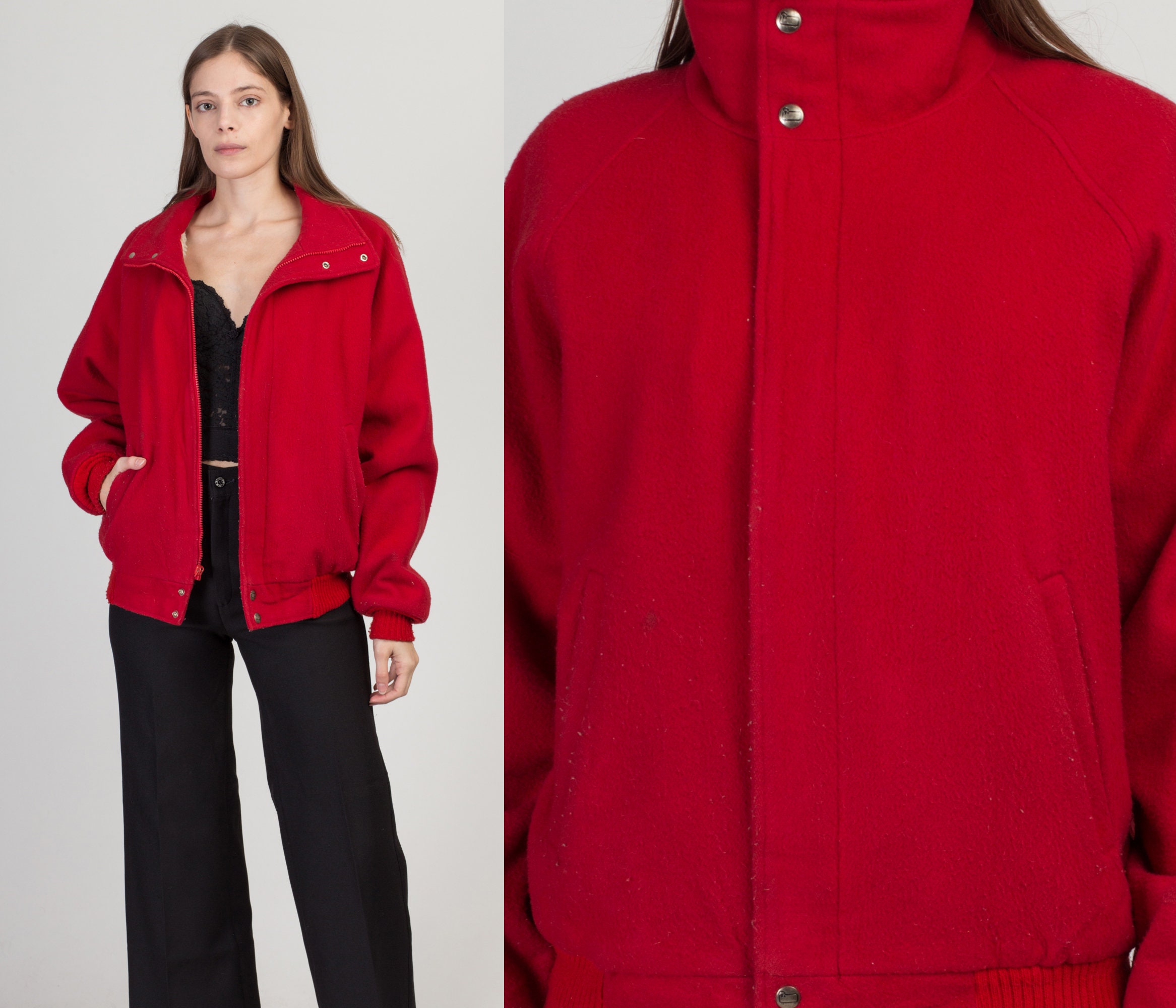 Sherpa Woolrich Coat - Etsy