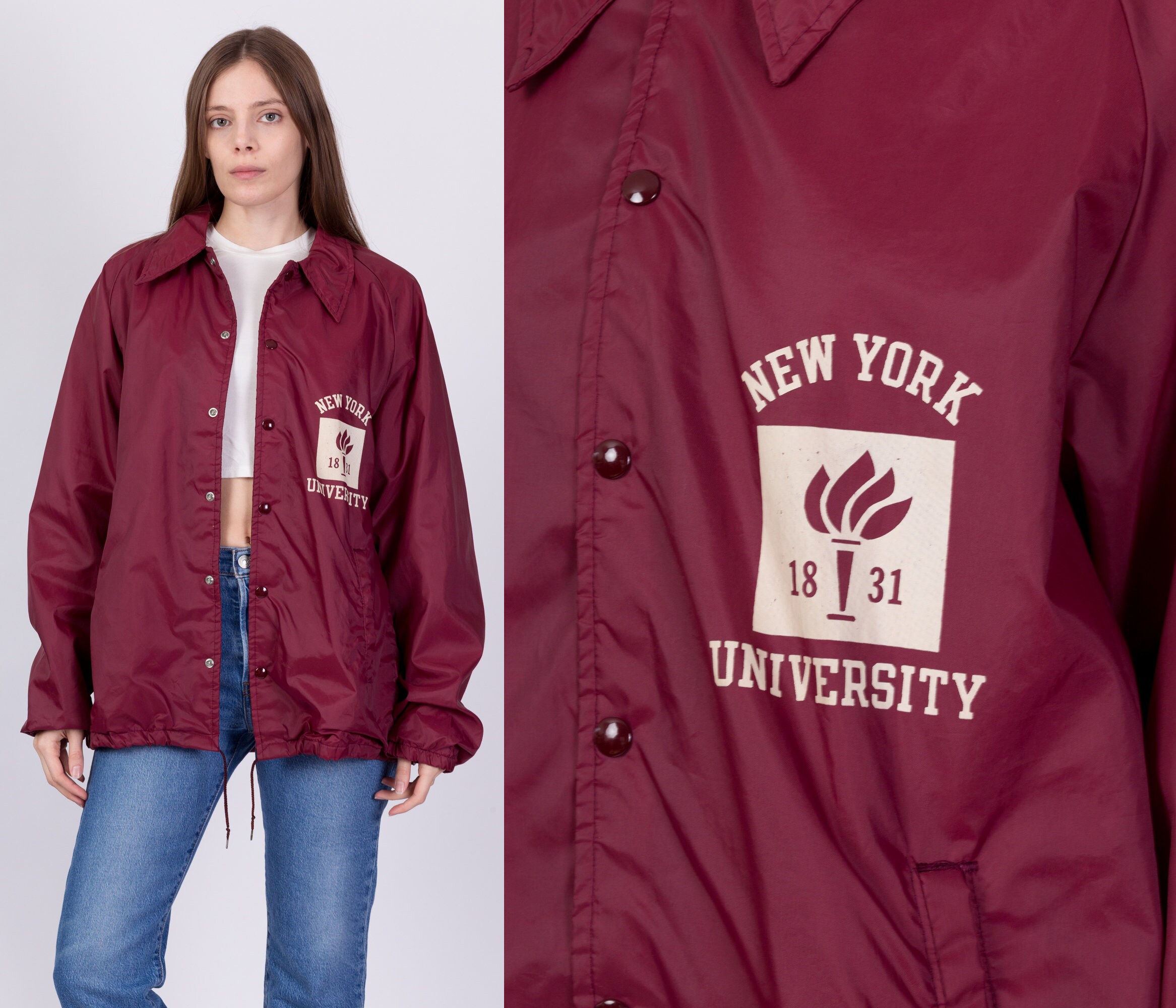 Nyu letterman jacket cheap