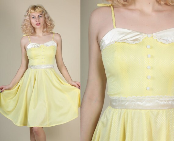 yellow dress xs