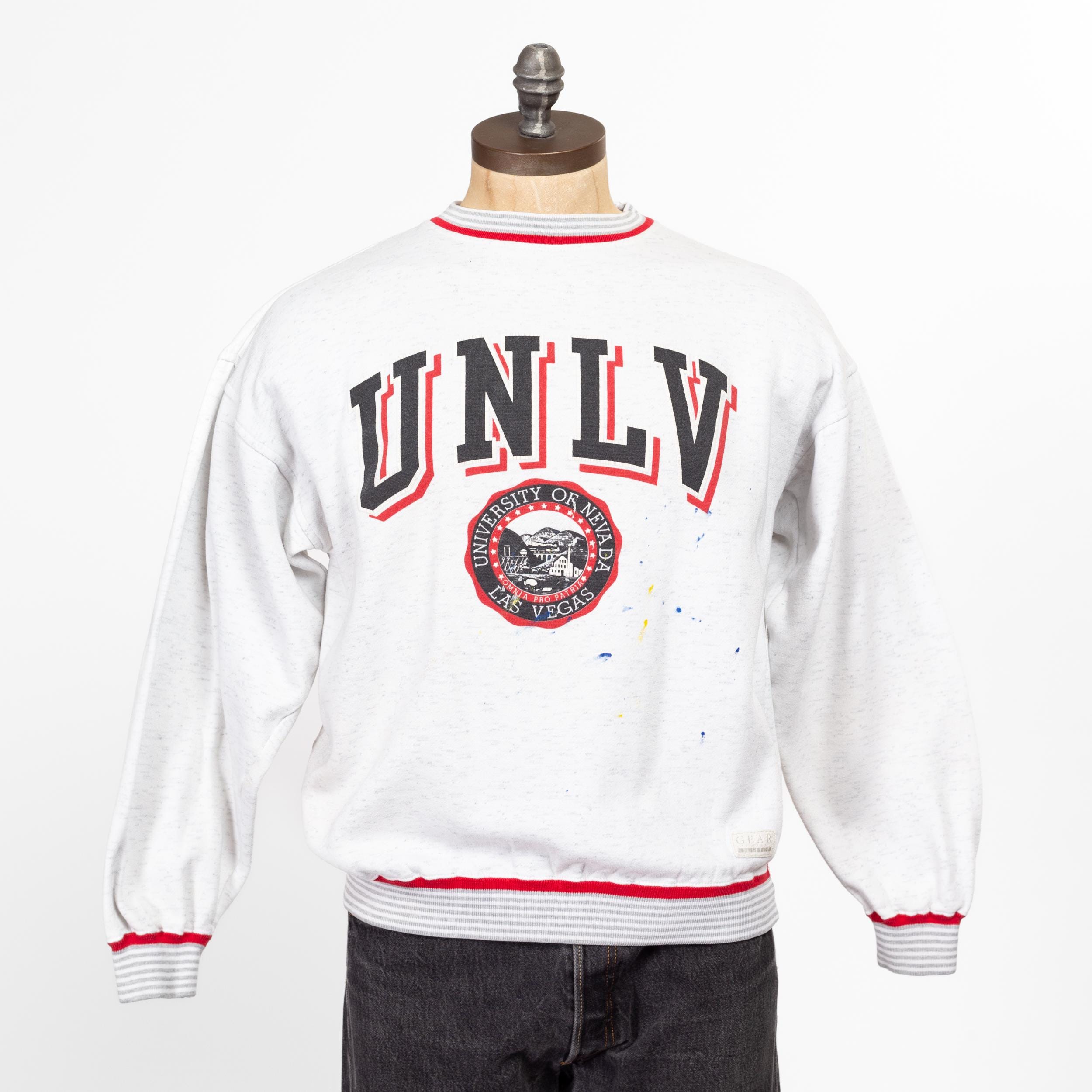 Medium 80s University of Nevada Las Vegas Ringer Sweatshirt
