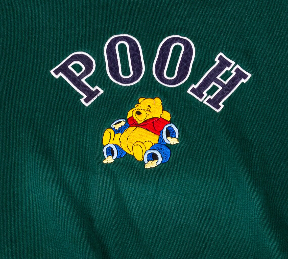 winnie the pooh green sweatshirt