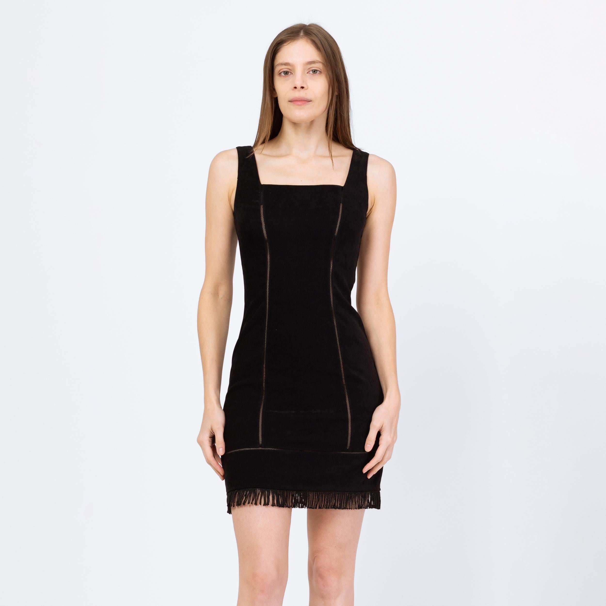 Womens Suede Sleeveless Dress - Etsy