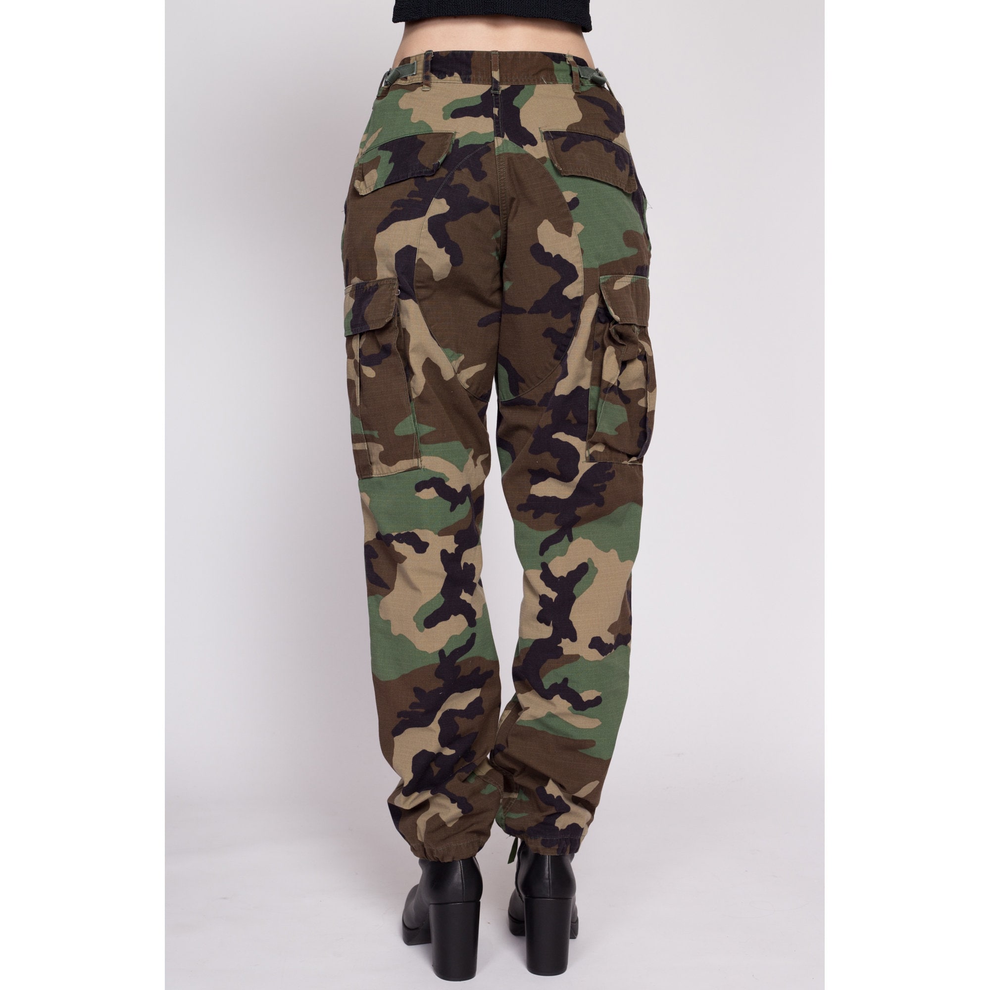 Sm-lrg Vintage Camo Cargo Field Pants All Sizes | Unisex