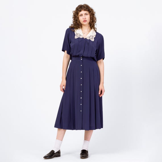 strapless open back dress Blue Stripe Cotton Pleated Shirt Dress - Mini Dresses main image 0