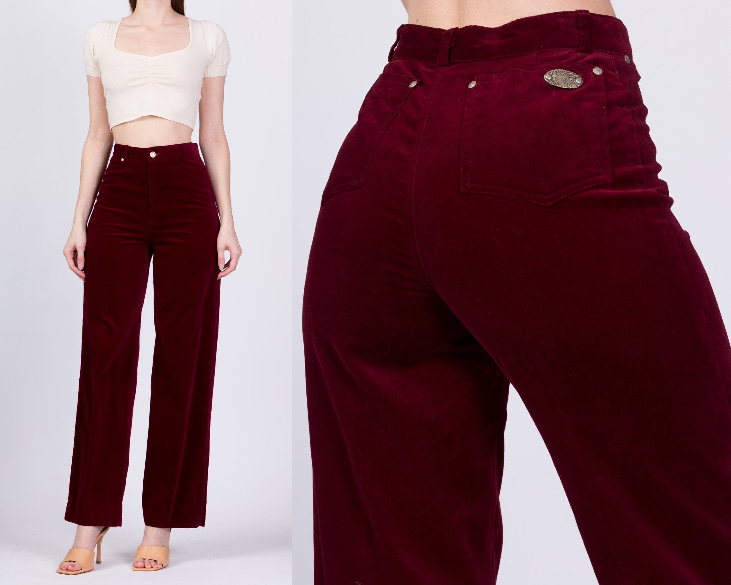 Anne klein red pants sales