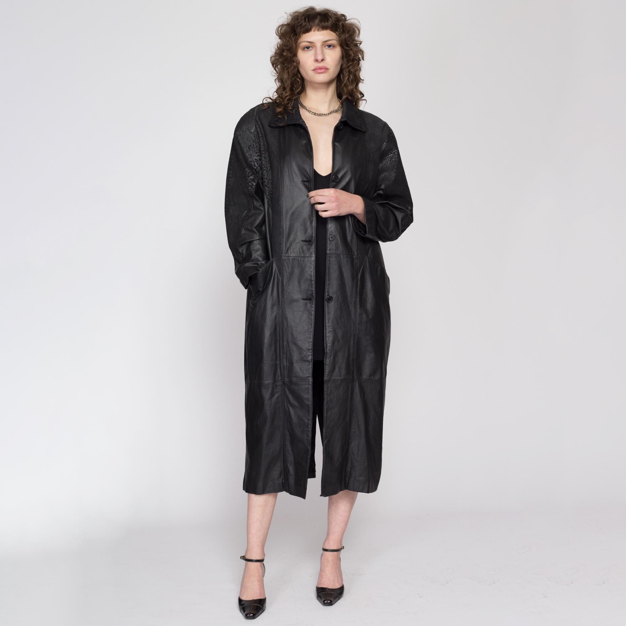 Snakeskin raincoat deals