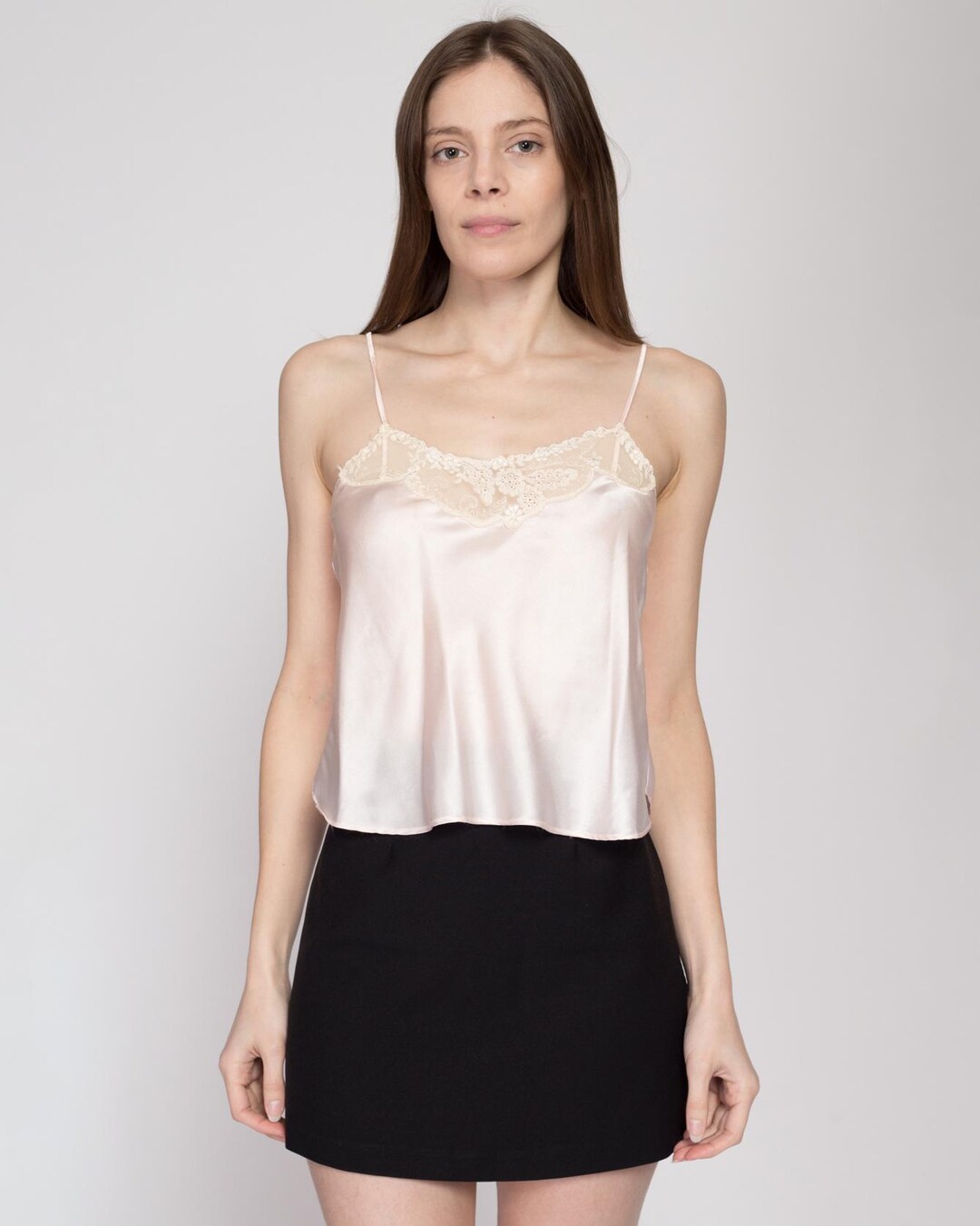Victoria’s Secret Baby Pink Camisole With Logo (M)