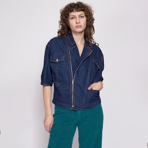 キャップ Marithe + Francois Girbaud DENIM PATCH WORK SMALL CLASSIC LO DENIM - MARITHE FRANCOIS GIRBAUD