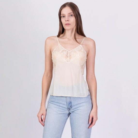 Sheer lace cami on sale