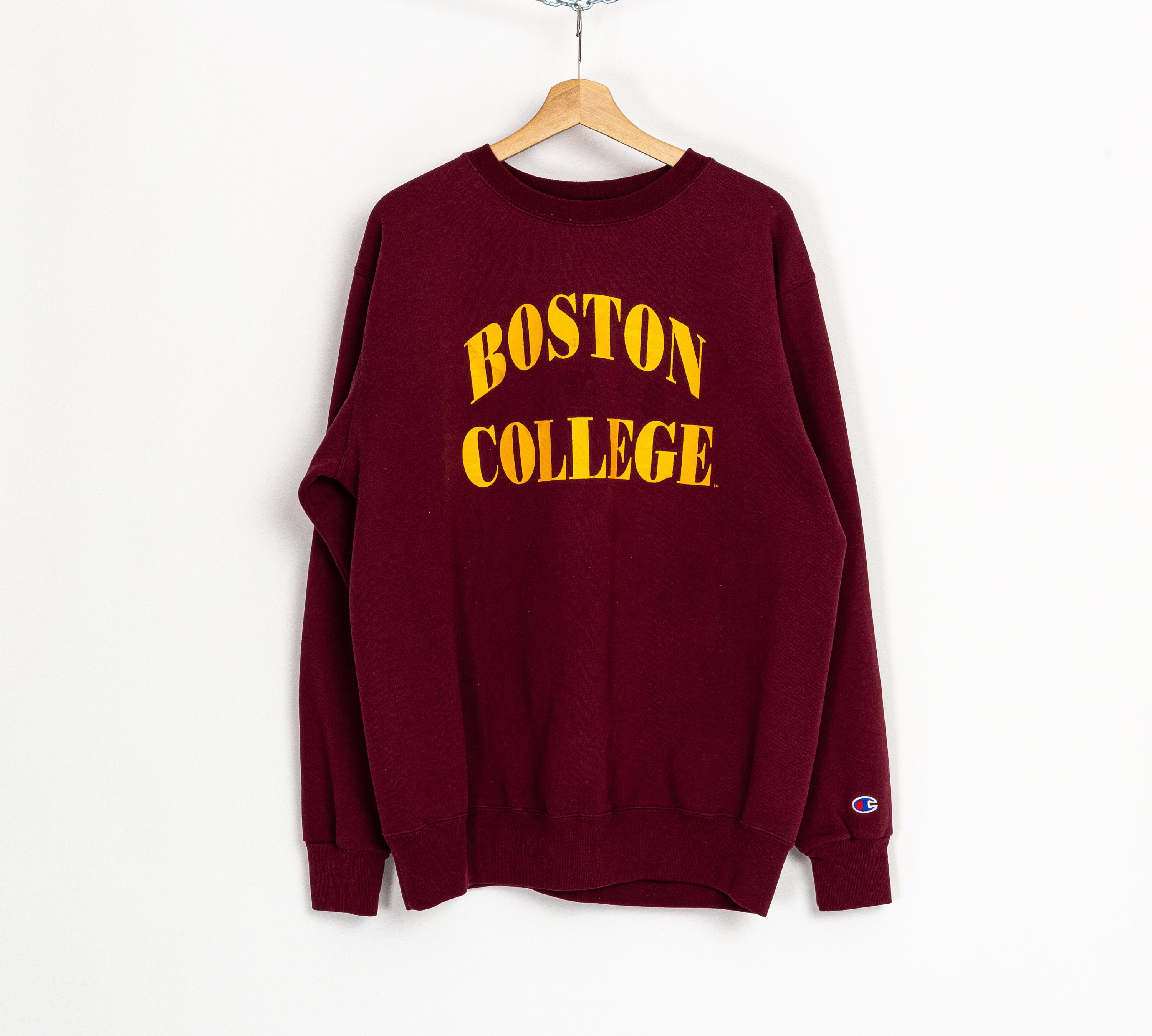 Vintage Boston College Sweatshirt Extra Large 90s Champion | Etsy