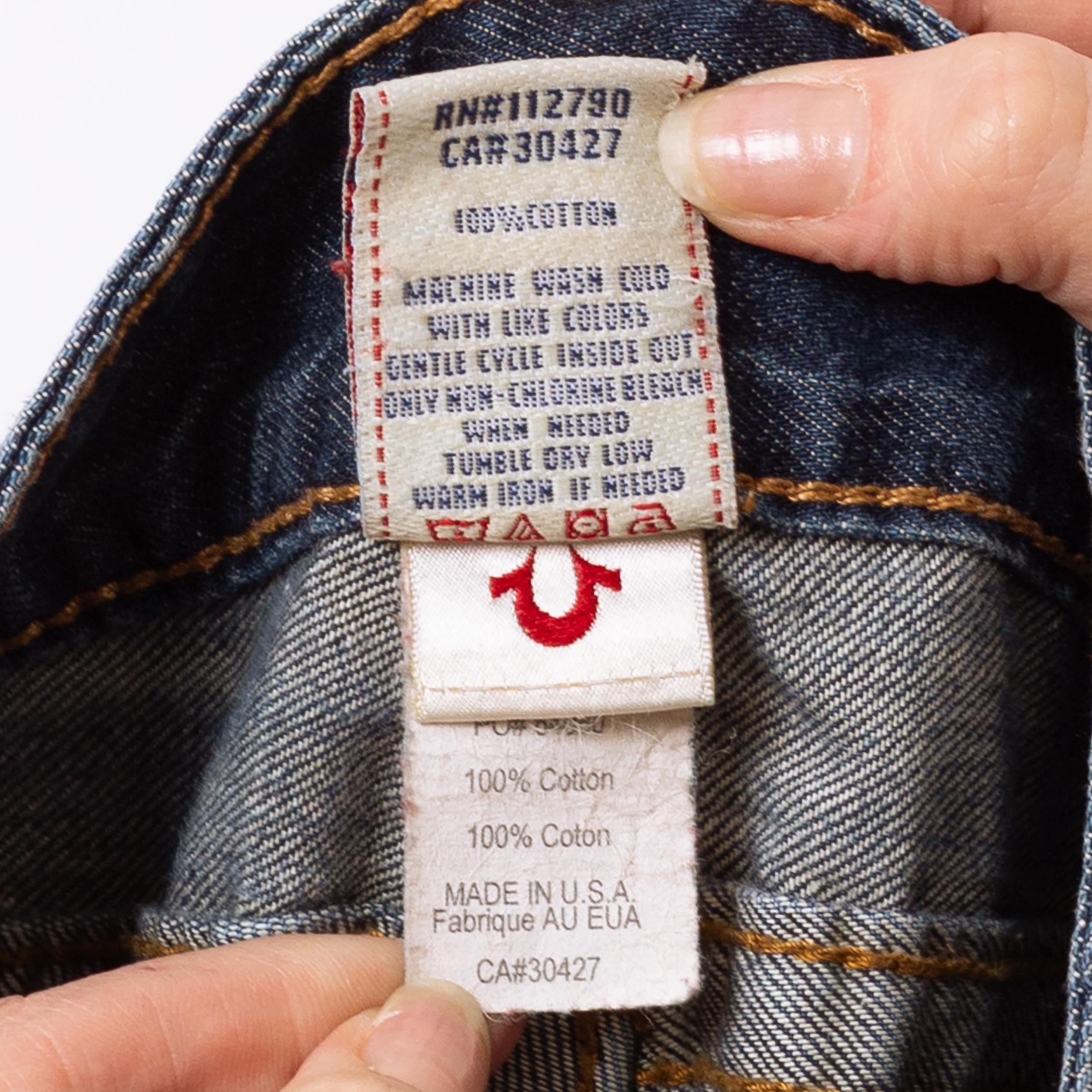 Vintage Y2K True Religion Becky Low Rise Bootcut Jeans - Medium