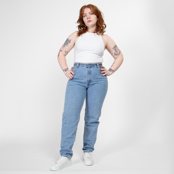 Medium 90s Levis 550 Mom Jeans 30