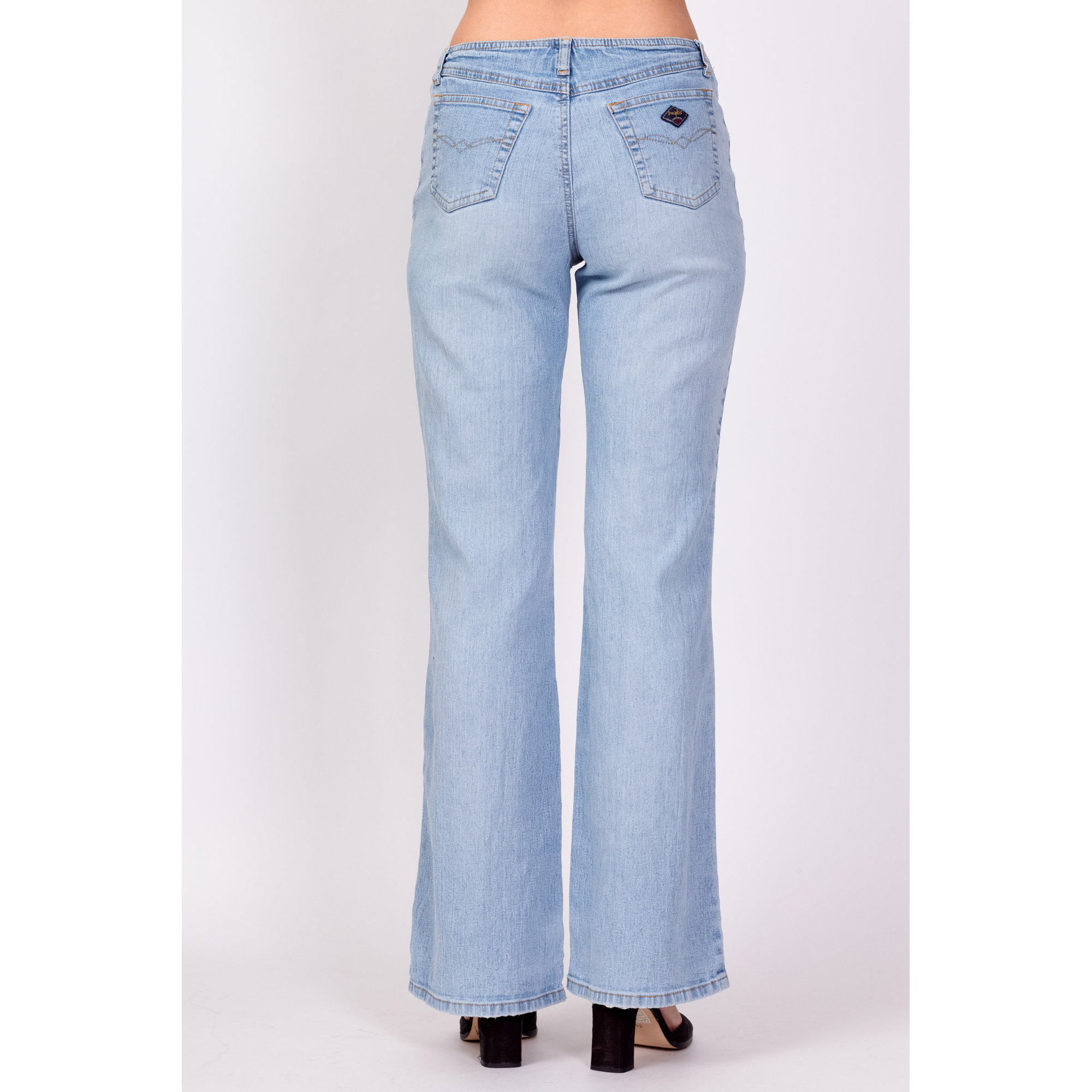 Y2K Low Rise Light Wash Bootcut Jeans - Extra Small | Vintage 