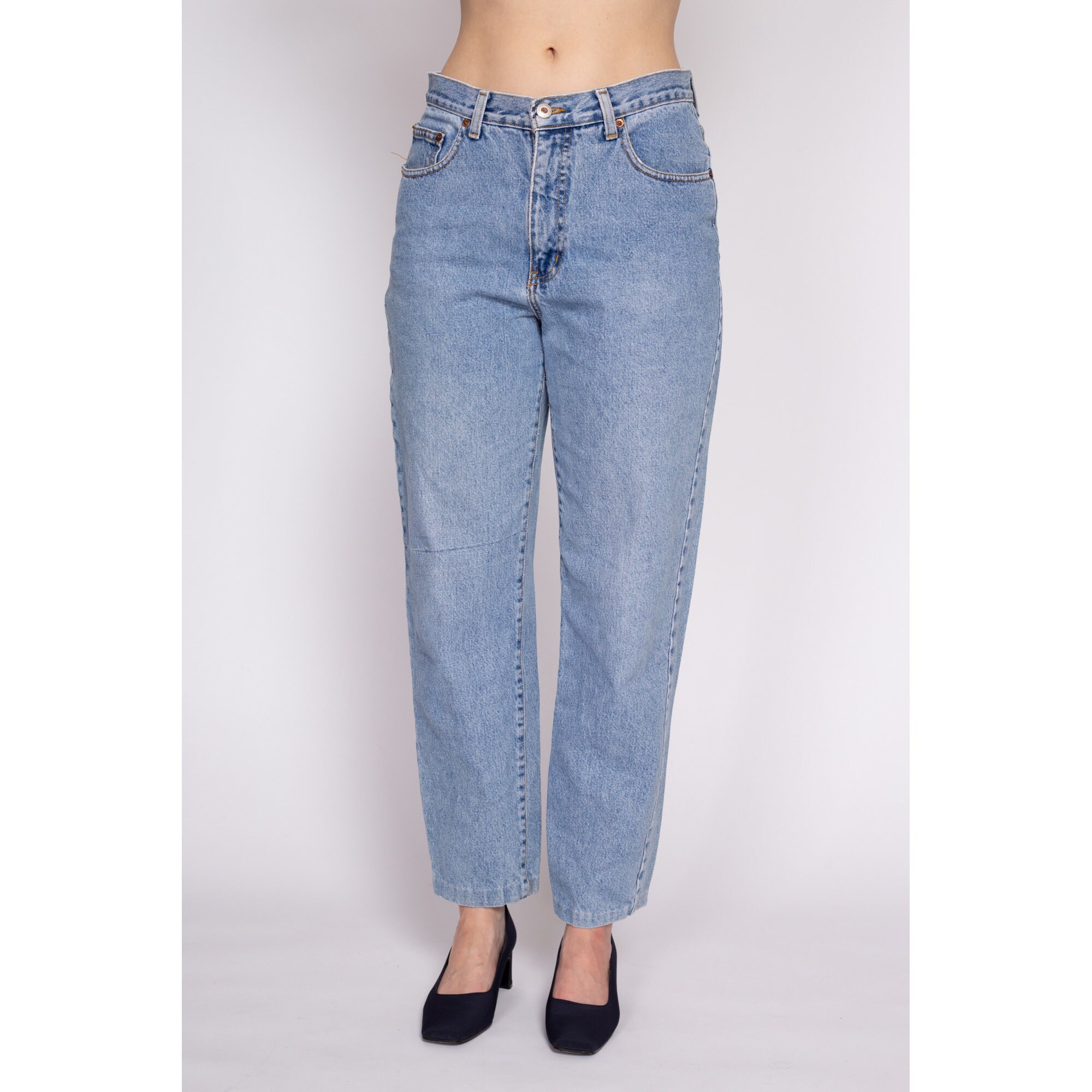 90s High Waisted Stonewash Jeans - Medium to Large, 30 – Flying Apple  Vintage