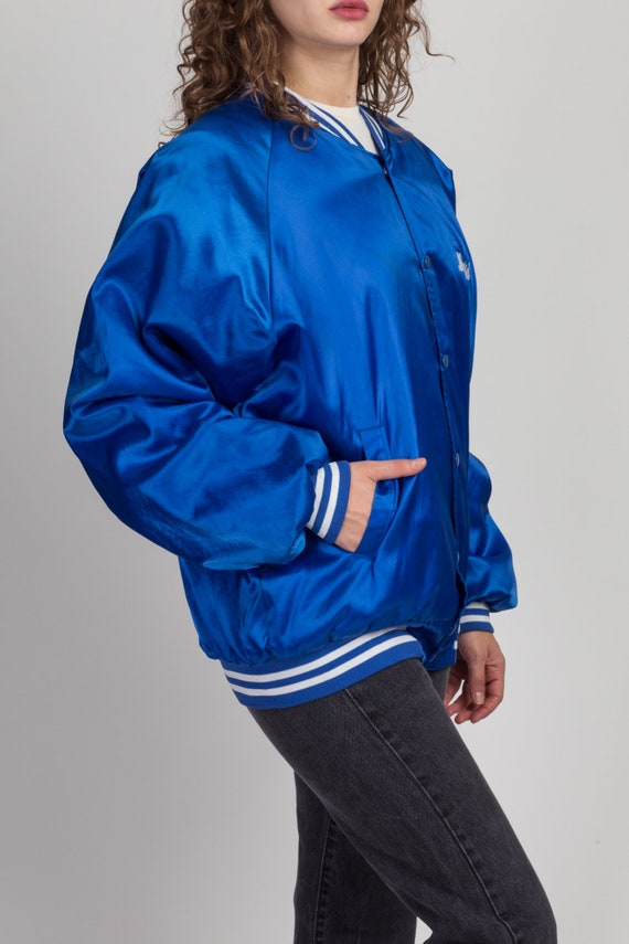 80s Teaneck Cheerleaders Satin Varsity Jacket Men's XL - Etsy Finland
