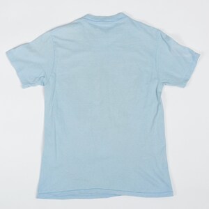 80s Colorado Alpine Graphic T Shirt Men's Small, Women's Medium Vintage Faded Blue Tourist Tee image 6